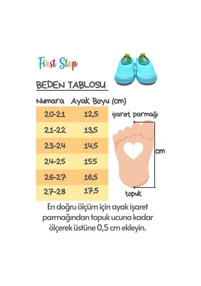 Mint Çocuk Kaydırmaz Taban Deniz Ayakkabısı-f-7047 Mint