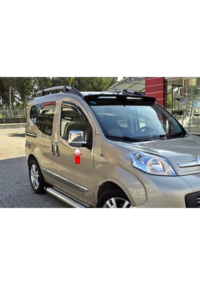 Peugeot Bipper 3Lü Krom Set Yan Kapı Çıtası Kapı Kolu Ayna Kapağı N11.2082