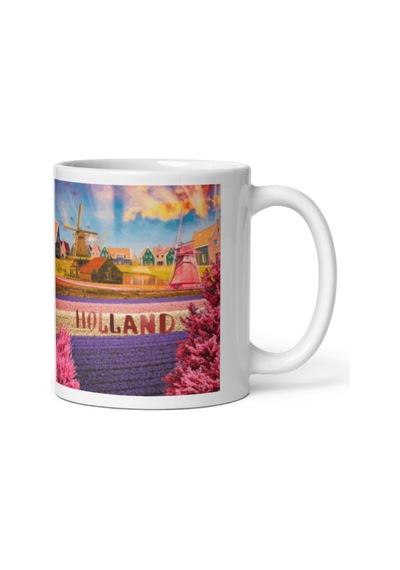 Hollanda Kupa Bardak 2 Adet Seyahat Hatıra Holland Mug