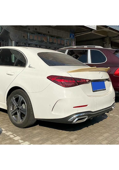 Mercedes C W206 Psm Bagaj Üstü Spoiler Parlak Siyah Spoyler Plastik İthal 2021+