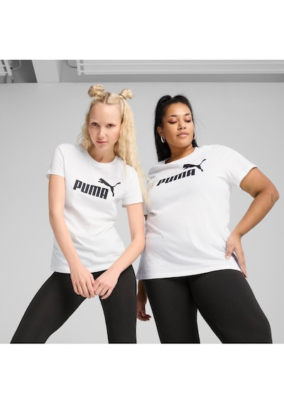 Puma Kadın Ess No. 1 Logo Tee Spor T-shirt - 68237002 Beyaz