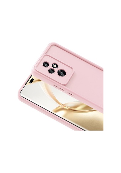 Honor 200 Pro Kılıf Kamera Korumalı Tchs Ananas Kapak - Pembe Pembe