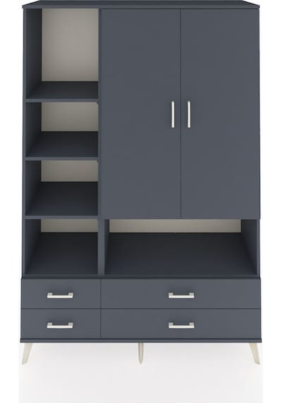Hyperion Dolap 8 Raflı 4 Çekmeceli 2 Kapaklı 132x44x195 Antrasit-antrasit/antrasit Antrasıt/antrasıt - Antrasıt Hyperion Dolap 8 Raflı 4 Çekmeceli 2 Kapaklı 132x44x195 Antrasit-antrasit/antrasit Antrasıt/antrasıt - Antrasıt