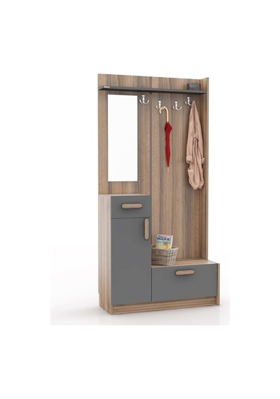 Abre Vm-36 Antrasit Gri Portmanto Vestiyer Abre Vm-36 Antrasit Gri Portmanto Vestiyer