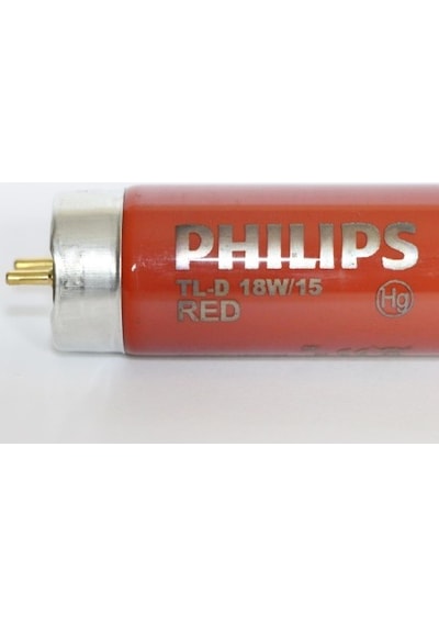 Philips 18W/15 Tl-D Kırmızı Renk  Floresan