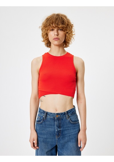 Koton Basic Crop Atlet Baskılı Bisiklet Yaka Pamuklu Kırmızı 4sal30088ık Kırmızı Koton Basic Crop Atlet Baskılı Bisiklet Yaka Pamuklu Kırmızı 4sal30088ık Kırmızı