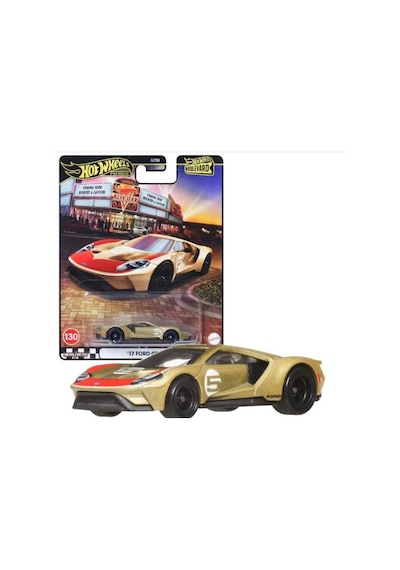 Hot Wheels Premium Boulevard '17 Ford Gt Gjt68 Jbl15 Çok Renkli