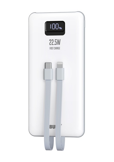 Buff BP17 22.5 W 10.000 mAh Powerbank Beyaz