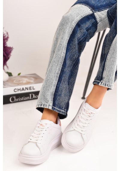 Siyah Kadın Spor Sneaker Casuel Günlük Ayakkabı 001