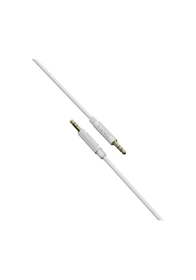 X-audio 3.5 Mm Stereo Aux Ses Kablosu Beyaz - 1 Metre Uzunluğunda Beyaz