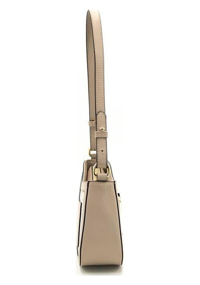Silver Polo Sp1132 Kadın Çapraz Çanta Monogram Bej-kum