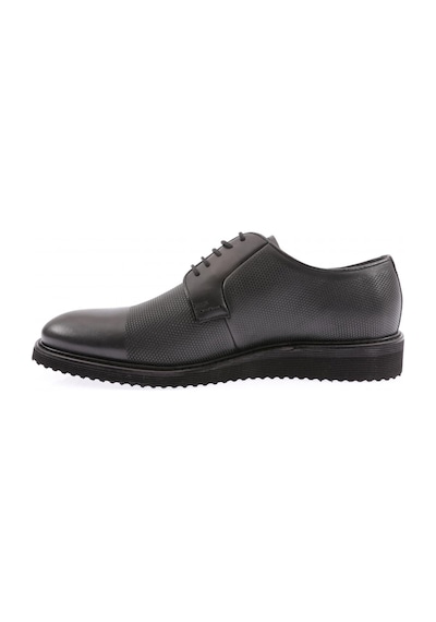 Dgn 3417 Erkek Eva Taban Bağcikli Lazerli Oxford Ayakkabi 3417-1591-R2061 Siyah