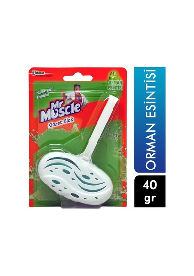 Mr.muscle Klozet Bloğu 40 Gr Orman Esintisi 24'li Paket