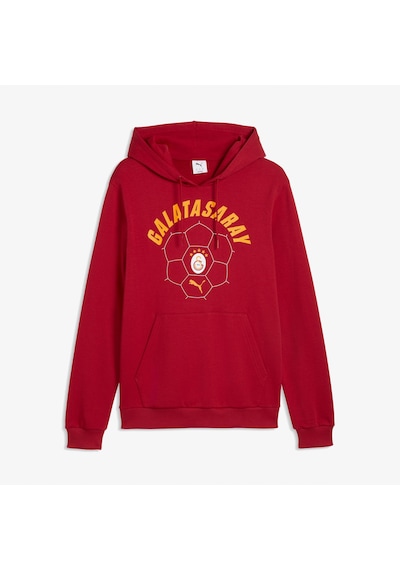 Puma Galatasaray 26/27 Erkek Kırmızı Günlük Sweatshirt 786842