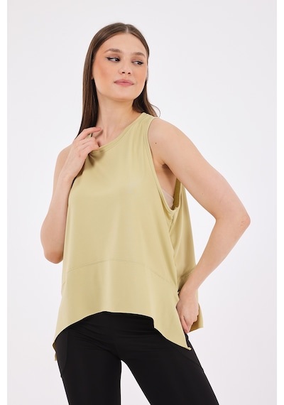 Scorp Impulse Kadın Spor Atlet Tunik Hardal Renkli