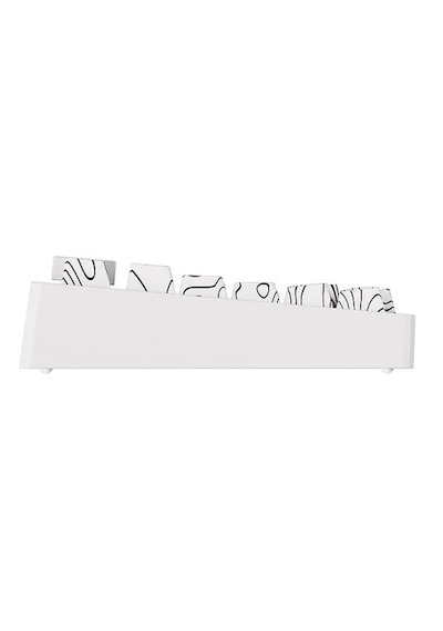 Akko Monsgeek M1 V5 Contour Lines Beyaz V3 Piano Pro Switch RGB Kablosuz Mekanik Oyuncu Klavye