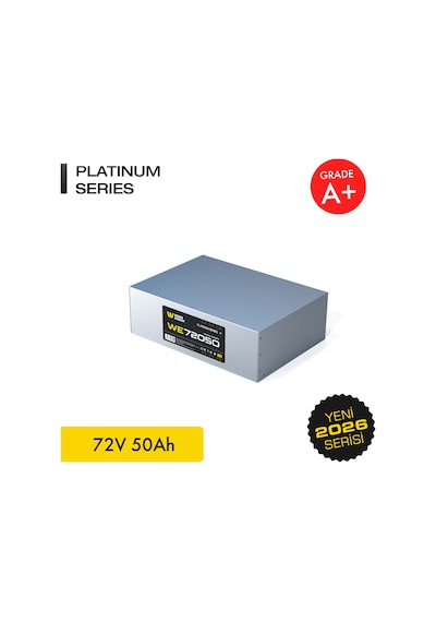 Werer Energy   72V 50Ah LiFePO4 Platinum Series  Bluetooth'lu Lityum Demir Fosfat Akü