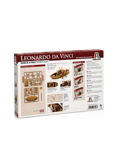 Leonardo Da Vinci Kürek Gemisi Model Kiti Koleksiyon Ve Hobi Oyuncak