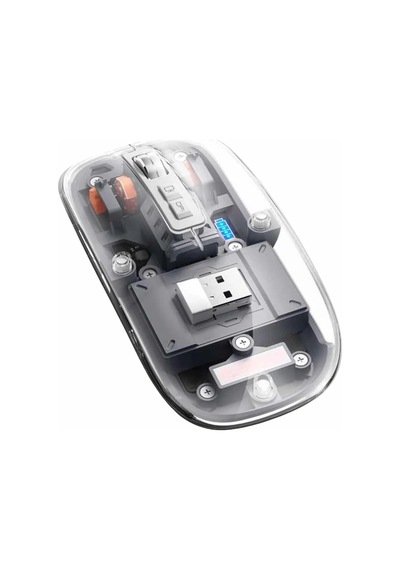 Kablosuz Mouse Fare Şarjlı Bluetooth Wireless Çift Modlu Sessiz 20991039