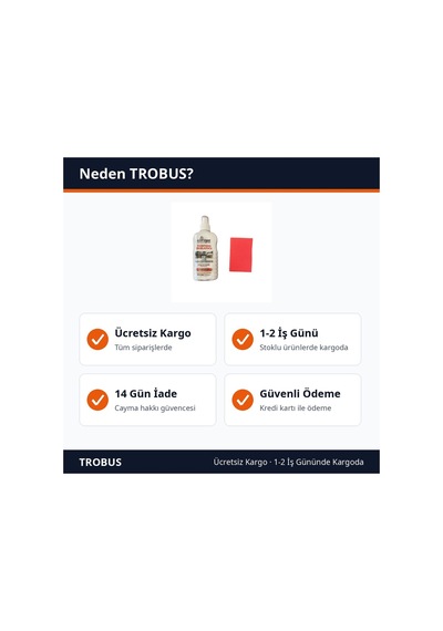 Trobus Torpido Parlatıcı Sprey Süt Silikonlu Süngerli 200 Ml