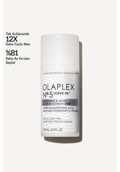 No5 Leave-ın Moisturize And Mend Leave-ın Conditioner 100ml