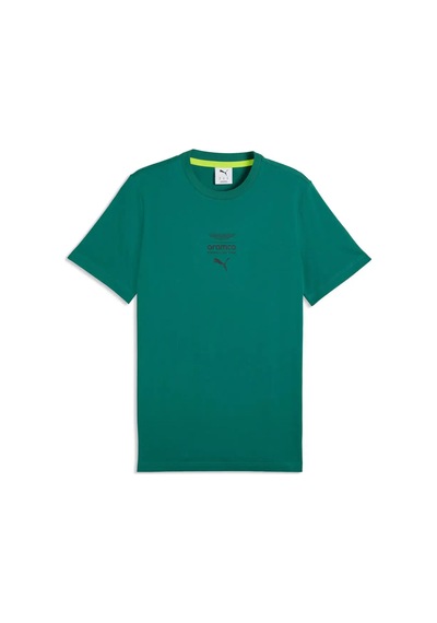 Puma Amf1 Essential Logo Tee 1 Yeşil Erkek T-shirt