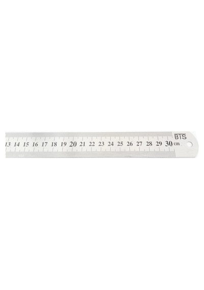 Mey İthalat Bts 12253 Çelik Cetvel 15 Cm 20 Mm