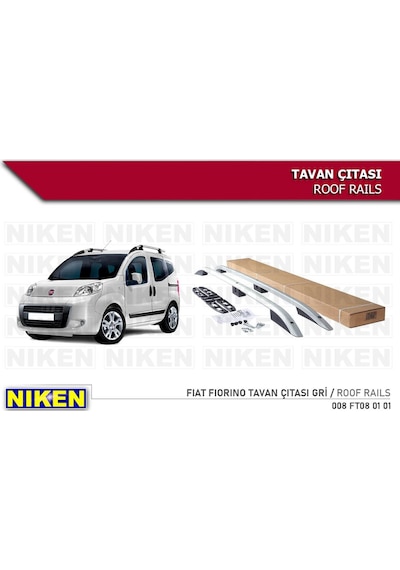 Fiat Fiorino Tavan Çıtası Port Bagaj Taşıyıcı Gri
