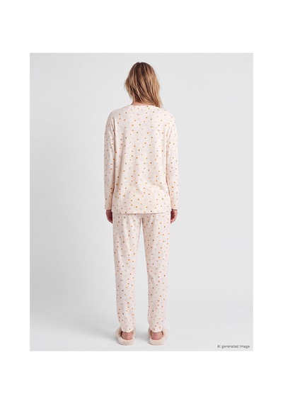 Lcw Dream Pembe Bisiklet Yaka Polar Kadın Pijama Takımı