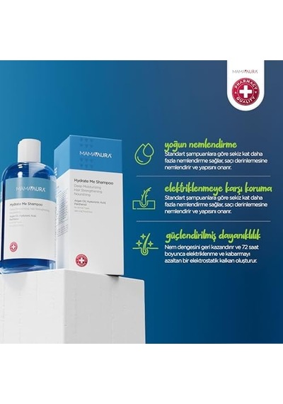 Hydrate Me Shampoo, Kuru Ve Hassas Saç Derisi İçin Nemlendirici Ve Pullanma Görünümünü Azaltmaya Yardımcı Şampuan, 250 Ml