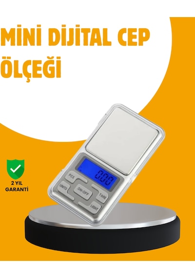 Taşınabilir Dijital Cep Terazisi 5 Ölçüm Birimli - Lisinya