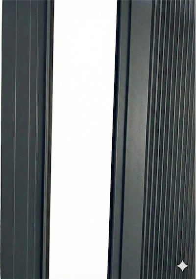Termal Antrasit Kumaş Akordion Kapı 90x200