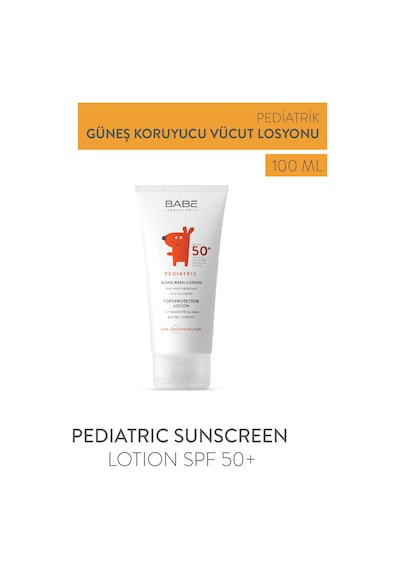 Babe Pediatric Sunscreen Lotion SPF50+ 100 ML - Bebek Ve Çocuk Güneş Losyonu