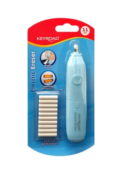 Keyroad Pilli Silgi 10 Yedekli