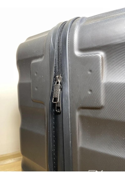 Mygeppetobag %100 Abs Kullanışlı Darbeye Dayanıklı Kabinboy Valiz Antrasit