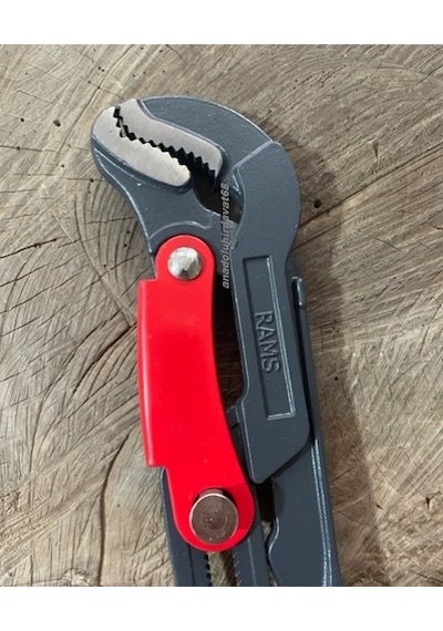 Rms Pro Papagan Pense Fort Pense Kademe Pense Boru Anahtarı Crv Çelik 35cm
