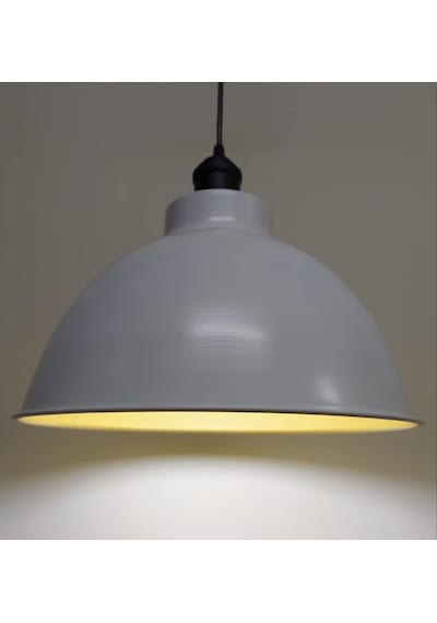 Mylights Beyaz Içi Altın Metal Sarkıt Avize Rustik Tekli (549237402)
