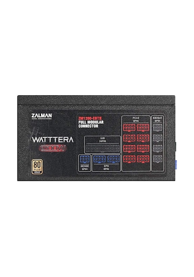 Watttera Atx Güç Kaynağı, 1200 W, Aktif Pfc/80 Plus Altın