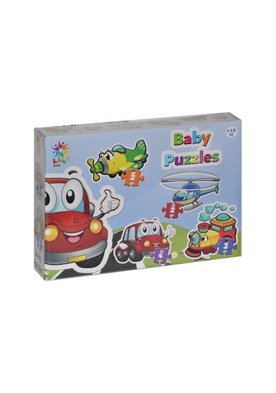 Lcbyb003 Baby Puzzle  Taşıtlar