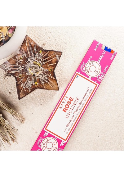 Satya Rose Gül Aromalı Masala Stick Tütsü