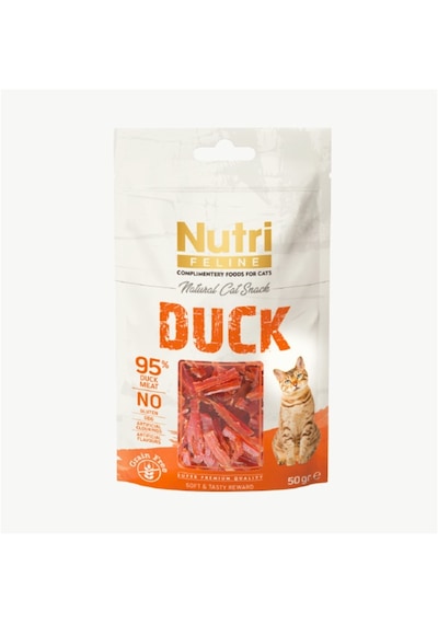 Nutri Feline Duck Snack Sandwich 50 G