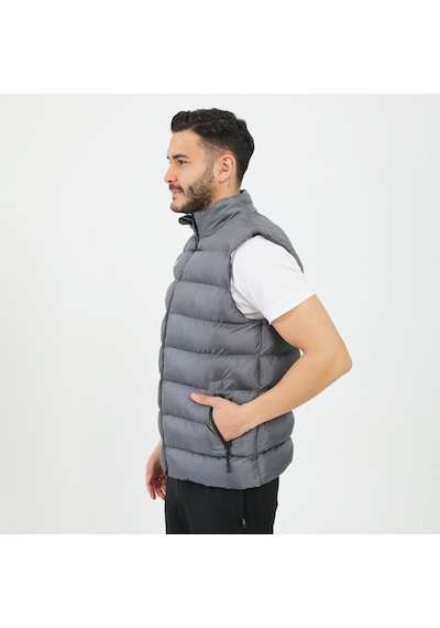 Koyu Gri Uhlsport Erkek Günlük Yelek Free 1101759 001