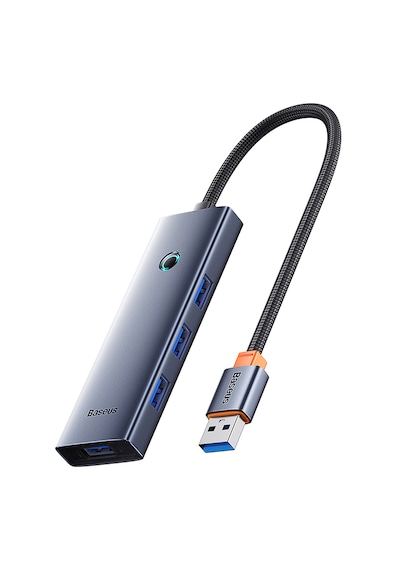 Baseus Ultrajoy 4-port Hub Gri B0005280b811-09