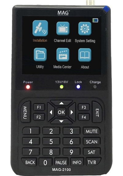 Mag Mag-2100 3.5" Görüntülü Hd Uydu Bulucu