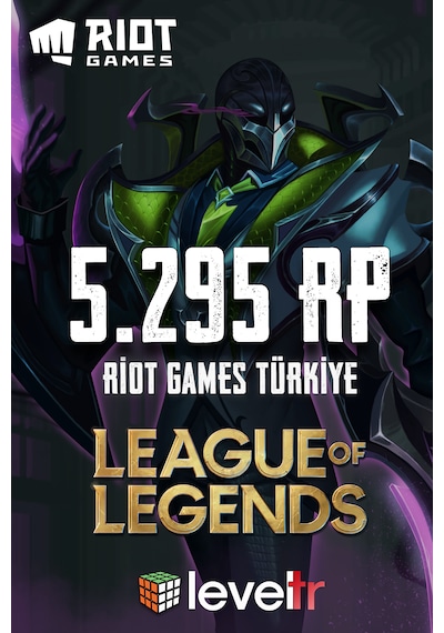 League Of Legends 5295 Rp Riot Points