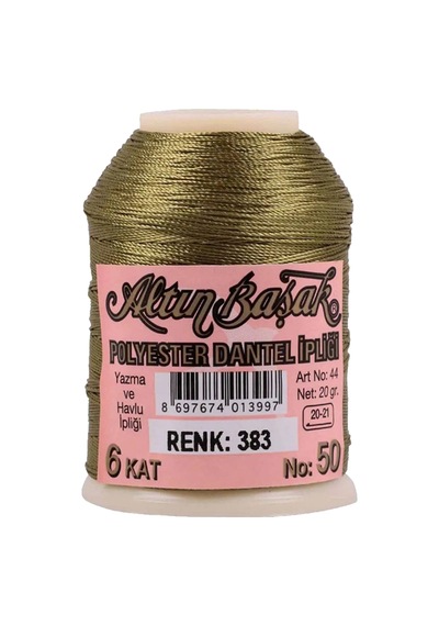 3 Adet Altınbaşak Oya Ve Dantel İpi 20 Gr - Royaleks - No: 301 -