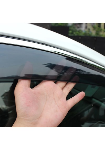 Chevrolet Captiva 2006 Sonrası Kromlu Cam Rüzgarlığı 4 Lü