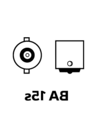 93 P21w Beyaz Tek Duy Fanlı Ampul Takımı, 12 Volt, 2 Adet 10c