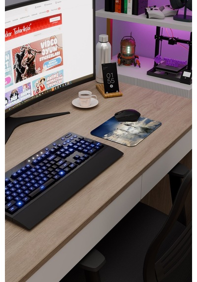Omniscient Reader's Viewpoint Anime V3 - 22x18 Gaming Kauçuk Kaymaz Taban Mouse Pad Fare Altlığı