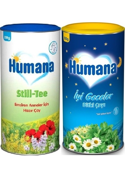 Humana Still Tee Çay 200 Gr Emziren - İyi Geceler Çayı 200 Gr